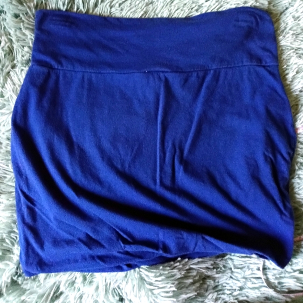 Wet Seal Vibrant Blue Skirt